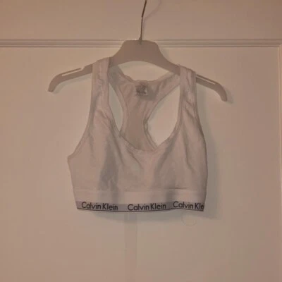 Calvin Klein White Modern Cotton Bralette - Image 1 of 4