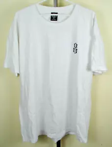 Men's Rebel 8 Skeleton Army Double Sided White T Shirt Size XXL - Picture 1 of 5