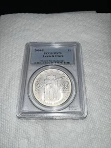2004 P Lewis & Clark $1 MS70 PCGS Certified - Picture 1 of 4