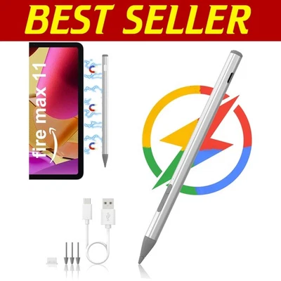 Premium USI 2.0 Stylus Pen - 4096 Pressure Sensitivity & Fast Charging Design - Image 1 of 4