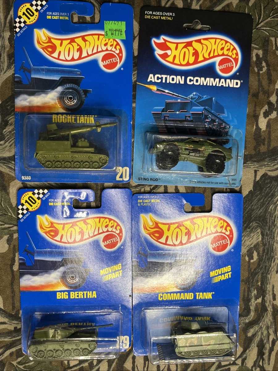 Preços baixos em Tanque de brinquedo e de metal fundido Hot Wheels