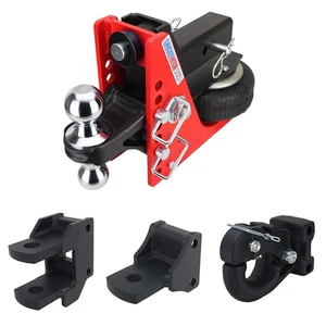Shocker HD 20K Air Hitch Combo Ball & Farm Mount Towing Kit - Foto 1 di 3