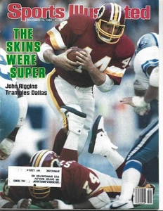 DEZEMBER 1983 SPORT ILLUSTRIERT REDSKINS JOHN RIGGINS CELTICS MCHALE BODDICKER - Bild 1 von 1