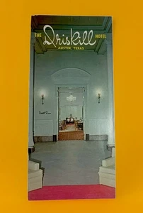 Folleto The Driskill Hotel Austin Texas TX - Imagen 1 de 5