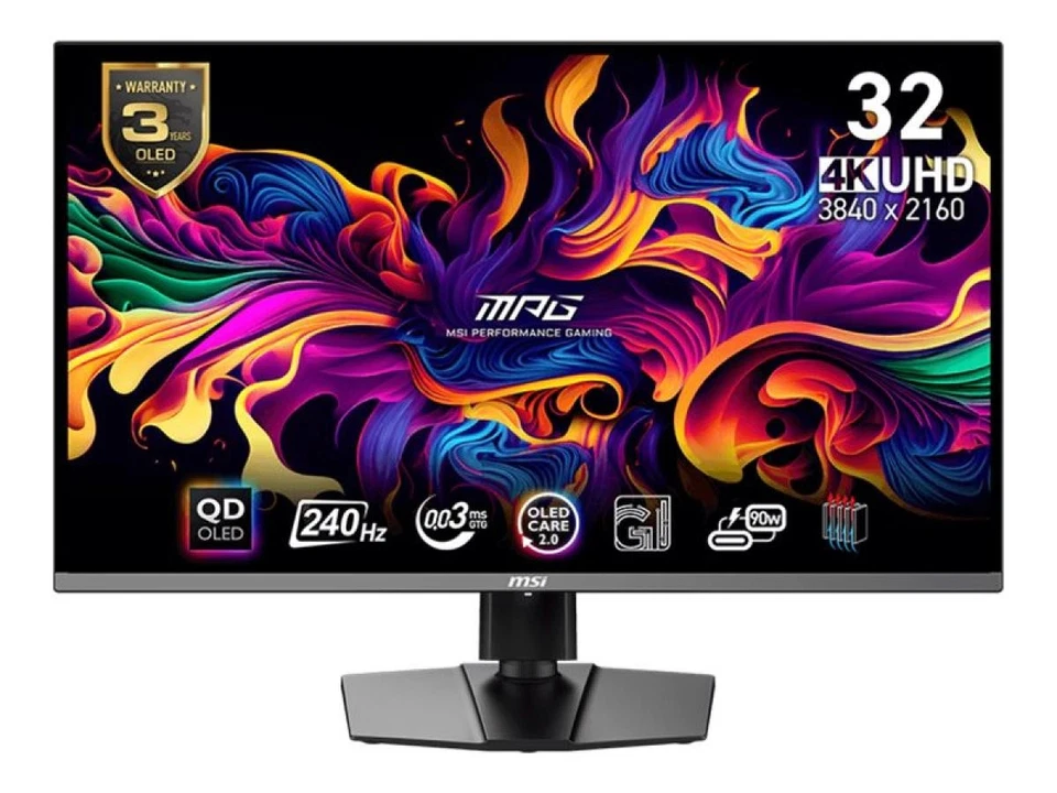 MSI MPG 321URXDE QD-OLED - OLED-Monitor - Gaming - 80 cm (31.5" - Bild 1 von 1