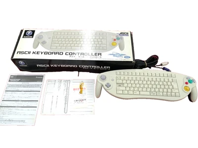 Nintendo ASC-1901PO  GameCube Keyboard Controller ASCII  Japan Used - Image 1 of 4
