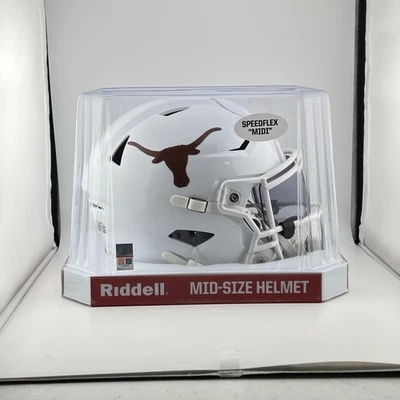 Texas Longhorns Riddell Mid-Size (Midi) SpeedFlex Football Helmet - Image 1 of 4