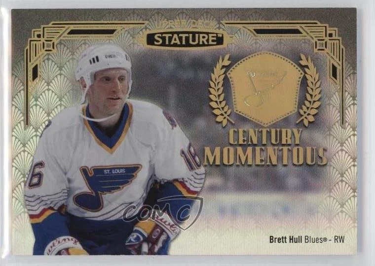 2020-21 Upper Deck Stature Century Momentous Brett Hull #CM-16 HOF - Image 1 of 2