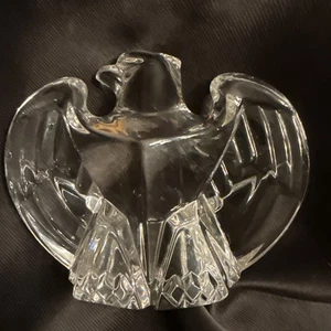 Pisapapeles enfriador de mano Steuben Glass AMERICAN EAGLE firmado PERFECTO ESTADO - Imagen 1 de 8