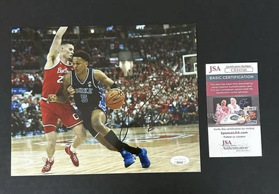 Paolo Banchero Signed 8x10 Photo Duke Blue Devils JSA COA - Image 1 of 2