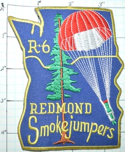 OREGON, REDMOND R-6 SMOKEJUMPERS WILDFIRE FIRE DEPT PATCH - Picture 1 of 1