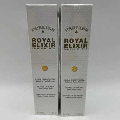 2 x 1.6 fl. oz. PERLIER Royal Elixir Pearls of Youth Serum Fresh Royal Jelly - Image 1 of 4