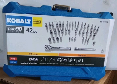 Kobalt Pro90 3/8" Drive Flathead/Hex/Phillips/Torx Bit Driver Socket Set - Image 1 of 4