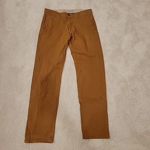 DOCKERS Straight ULTIMATE CHINO MEN'S PANTS • 32x34 • DARK GINGER Rust Brown - Picture 1 of 17