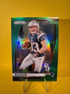 Wes Welker 2024 Panini Prizm #201 Green Prizm NFL Patriots - Bild 1 von 2