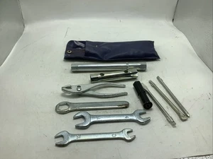 Honda Motorcycle Tool Kit Screwdriver Pliers Wrench Spartkplug - Picture 1 of 13