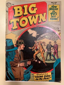 "BIG TOWN COMIC" #29 (1954) Beautiful - Picture 1 of 11