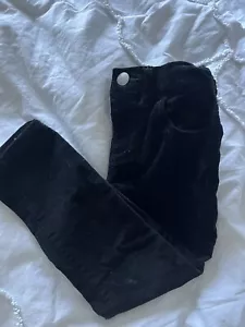 Country Road Toddler Girls Suede Black Pants Size 4 NWOT - Picture 1 of 5