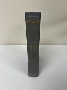 Works of Maupassant Vol VI Fort Comme La Mort 1903 - Picture 1 of 9