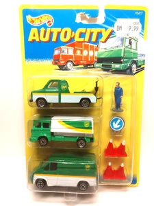 1993 Hot Wheels Corgi Auto City 3 Pack BP Truck Set Rare - Bild 1 von 8