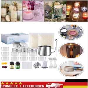DIY Beeswax Kerzenherstellung Tools Set Beeswax Kerzen Wick Craft &Gießen Topf - Bild 1 von 14