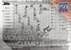2019 TOPPS SERIES 2 -150 YEARS OF PROFESSIONAL BASEBALL - ROGER CLEMENS (#GM-4) - Picture 1 of 1