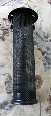 Tubo de pantalla de pinzón de aluminio fundido a presión Audubon alimentador Nyer 1 lb Negro Foto 1 de 4