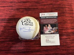 Marcus Stroman Signed Official Gold Glove Baseball Chicago Cubs Star JSA