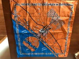 Pañuelo de colección “Bike Week in Daytona” DuRag Bandana moto rally recuerdo - Imagen 1 de 9