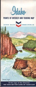 Mappa stradale Chevron 1963: Idaho NOS - Foto 1 di 1