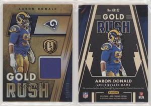 2019 Panini Gold Standard Gold Rush /199 Aaron Donald #GR-22