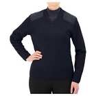 COBMEX 2030TALL V-Neck Military Sweater,Dark Navy,M