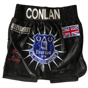 Pantalones Cortos Rocky Tony Bellew Pretty Ricky Conlan Firmados por Creed - Imagen 1 de 2