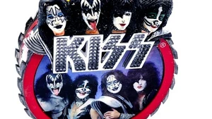 Vintage 2008 KISS "Rock 'n Roll All Nite" Light-up Musical Christmas Ornament - Picture 1 of 13