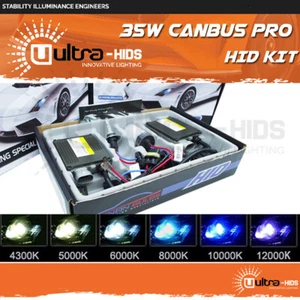 KIT CONVERSIONE XENON H7 35W CANBUS PRO HID SENZA ERRORI VENDITORE UK 5000K 6000K - Foto 1 di 2