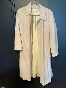 Vintage 60's The Puget Sounder All Weather Coat by Item House in Ivory - Picture 1 of 13
