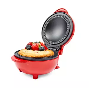 New Electric Mini Pie Maker Non stick Mini size Red - Picture 1 of 5