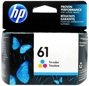 Original neue HP 61 Tri-Color Tintenpatrone CH562WN werkseitig versiegelt Ablaufdatum 12/2023 - Bild 1 von 3