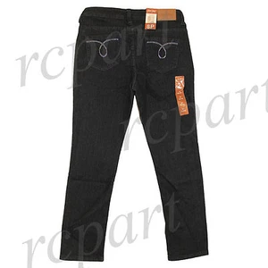 New Elite Jeans Colony Women's Petite Dark Blue Long skinny Jeans Size 4P to 14P - Picture 1 of 4