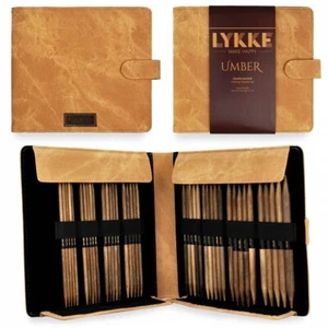 Lykke "Umber" 15cm (6") Double Point Knitting Needle Set - Large - Picture 1 of 1