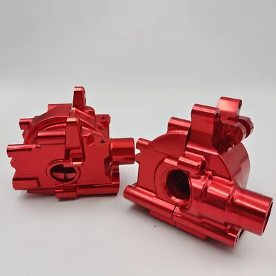 Aluminum Alloy Front + Rear Gearbox Diff Gear Set for Losi 5ive-t Rovan LT DTT - Image 1 of 4
