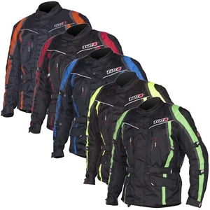 Tuzo Maxico Motorcycle Waterproof Bike Jacket With Thermomix and CE Armor - Picture 1 of 2