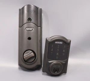 Schlage Be469nx-Cam Connect Camelot Touchscreen Electronic Deadbolt - Bronze - Afbeelding 1 van 3