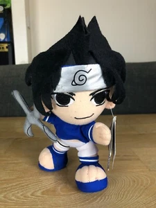Uchiha Sasuke Naruto Banpresto 2012 Plush 6" Stuffed Tag Toy Doll Japan - Picture 1 of 7