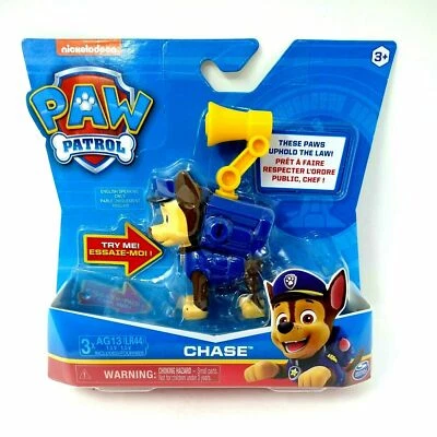 Spin Master Paw Patrol Action Pack Pup Talking Chase Toy - Image 1 of 2
