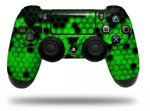 Skin for Playstation 4 Sony PS4 Controller HEX Green - Picture 1 of 3