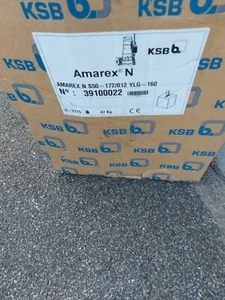 Schmutzwasserpumpe Ksb Amarex Ns50-172/012YLG-160 - Bild 1 von 5