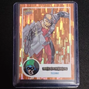 2023 UD MARVEL BEGINNINGS VOL 2 SERTES 2 ORANGE RAINBOW BRIDGE /199 TECHNO - Picture 1 of 1