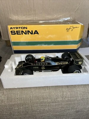 Minichamps 540 851812 AYRTON SENNA Collection Lotus Renault 97T 1985 1/18 Scale - Image 1 of 4