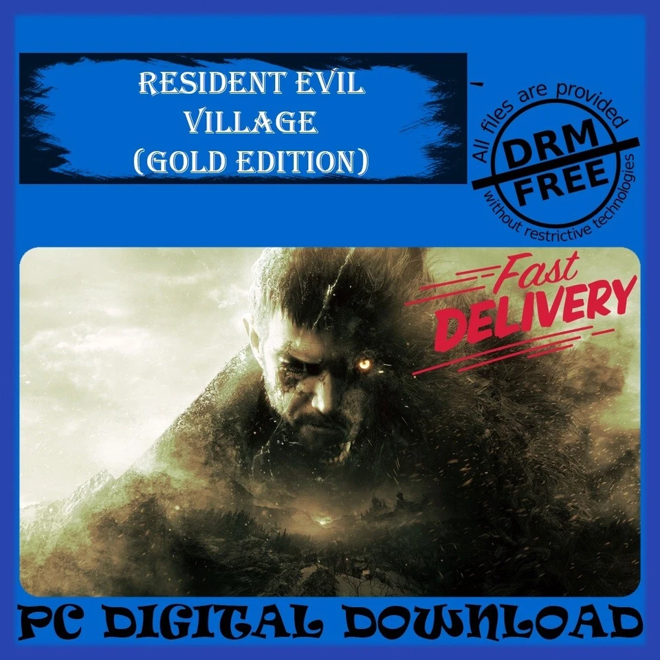 Resident Evil Village (Gold Edition) [PC DIGITAL DOWNLOAD] [OFFLINE] - Image 1 of 4
